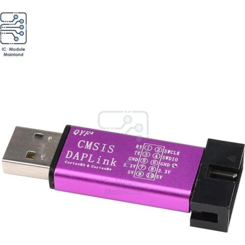 DAPLink Emulator Burner Download Support For HID Device SWD Keil Based On CMSIS-DAPLink Replace ST-Link V2 With DuPont Cable