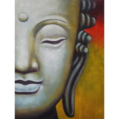 Buddha Art printed painting canvas oil painting picture for wall decoration