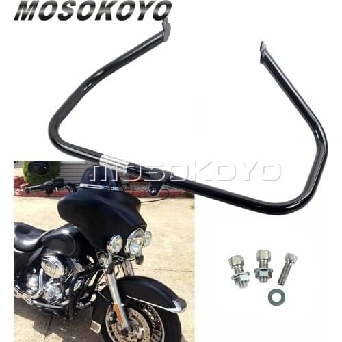 Engine Guard Highway Crash Bar Kit For Harley Touring Road King Electra Street Glide Trike FLHT FLTR FLHX 2009-2018 2019 2020