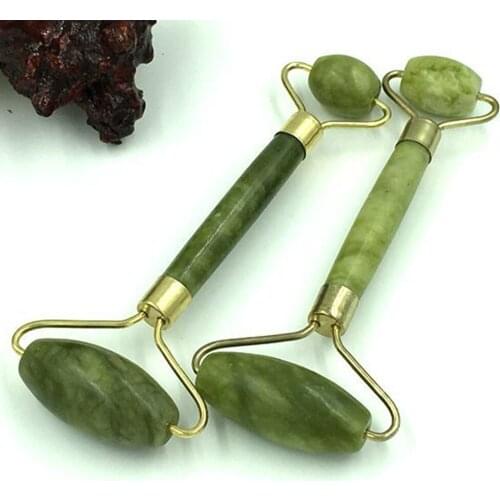 Face Massager Jade Roller Facial Skin Health Care Tools Natural Gouache Scraper For Body Neck Back Beauty Slimming Massagers Set