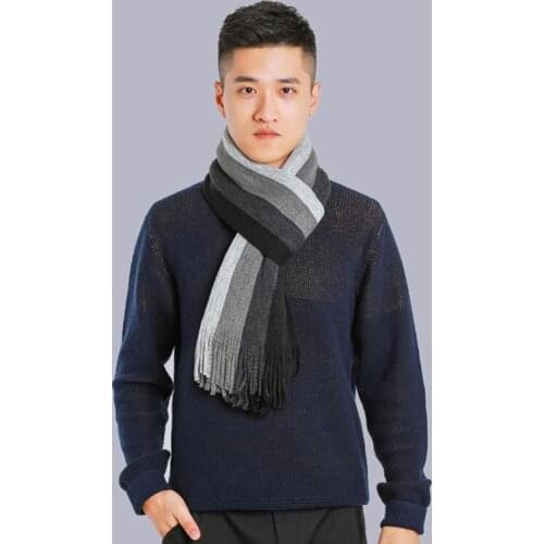 MingJieBiHuo Mens Winter Scarves China