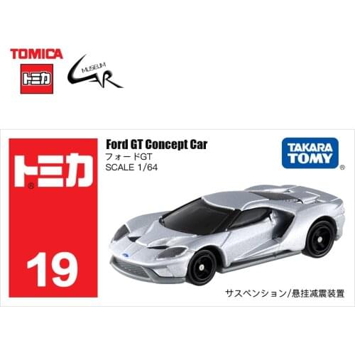 TAKATA TOMY TOMICA Diecast Alloy Vehicle Model Children Boy Toys 19 Ford GT Concept Racing Sport Car