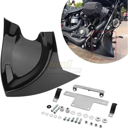 Motorcycle Chin Lower Front Spoiler Air Dam Fairing Cover For Harley Sportster 48 883 1200 2004-2018 For Fatboy Softail Touring