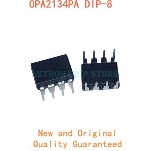 10PCS OPA2134PA DIP8 OPA2134P DIP-8 OPA2134 DIP new and original IC Chipset