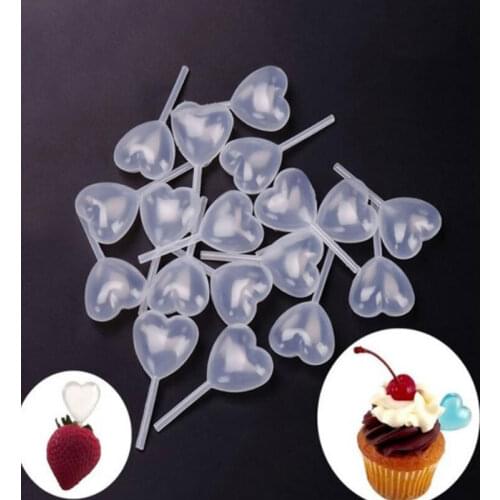 New Dessert Juice Straw Dropper Flow Heart Clip Jam Straw Burette Dessert Kitchen Baking Decoration Cake Baking Tool Hot Sale