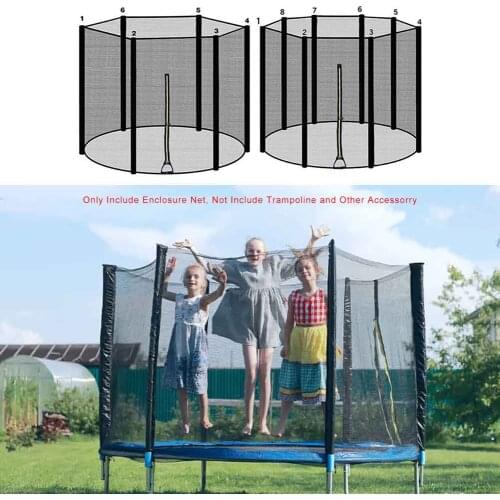 Very useful Trampoline Enclosure Durable Safe Nylon Trampoline Protection Net for Outdoor Children Injury Prevention