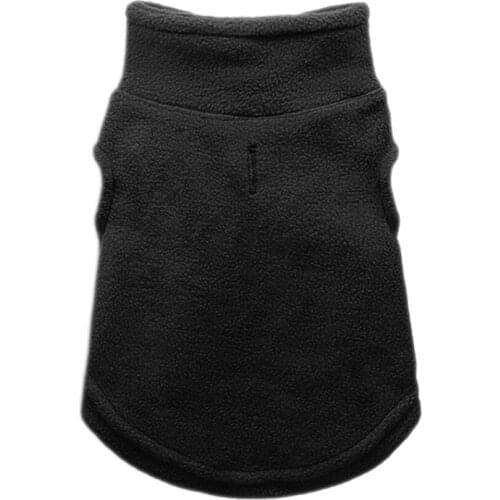 Autumn Winter Pet Dog Clothes Pet Jacket Polar Fleece Hooded Vest Sweatshirt For Small Dogs Chihuahua French Bulldog