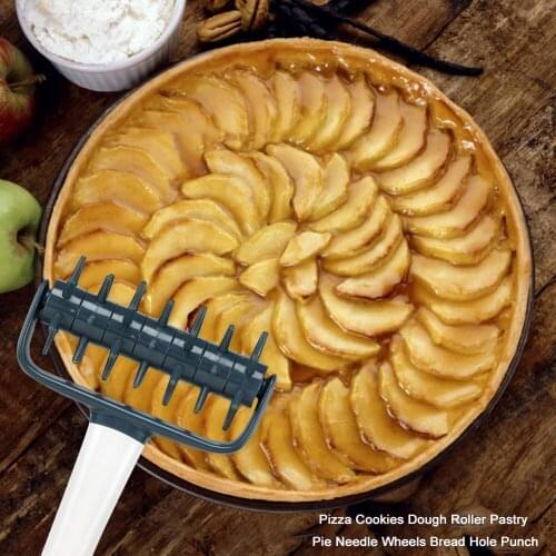 Puncher Cookies Puncher Cooking Tools Hole Punch Handheld Home Kitchen Pizza Puncher Plastic Bread Needle Roller