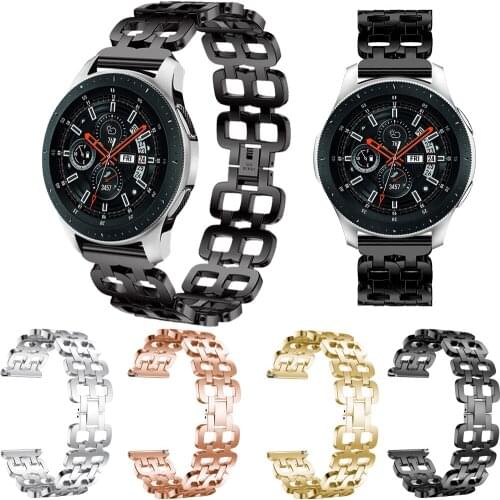 22mm Strap for Xiaomi Huami Amazfit GTR 47 stainless steel watchband metal Bracelet For Samsung galaxy watch 46/S3 Easy install