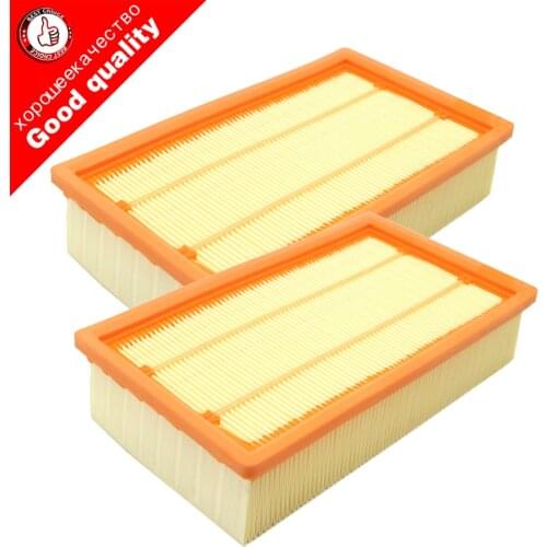 1 / 2pcs Replacements Kits Hepa Filter for karcher NT25 NT35 NT360 NT45/1 NT55/1 NT361 NT561 NT611 Vacuum Cleaner Filter