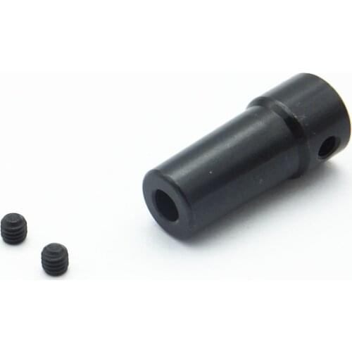 Steel B12 Drill Clamp Chuck Coupling Coupler Connector Connection Sleeve Connecting Rods For 6mm Motor Shaft