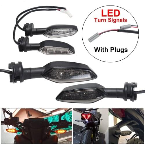 Motorcycle Turn Signal LED Indicator For YAMAHA YBR 125/250 07-12 YZF-R1/S/M 02-20 MT-15 M-SLAZ/MT-25/MT-09 TRACER 15-20
