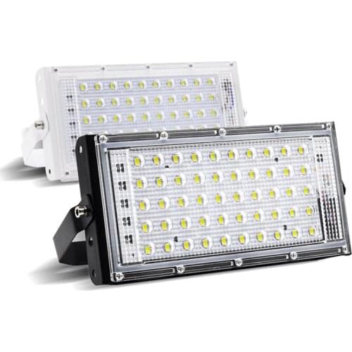 50W LED Flood Light Outdoor Lighting 110V 220V 240V Floodlight Waterproof IP65 Reflector Projecteur LED Exterieur Focus Spotligh