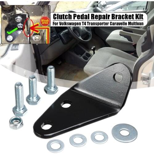 Car Clutch Pedal Repair Bracket Kit For Volkswagen T4 Transporter Caravelle Multivan Replacement