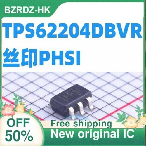 2-10PCS/lot TPS62204DBVR SOT23-5 PHSI New original IC
