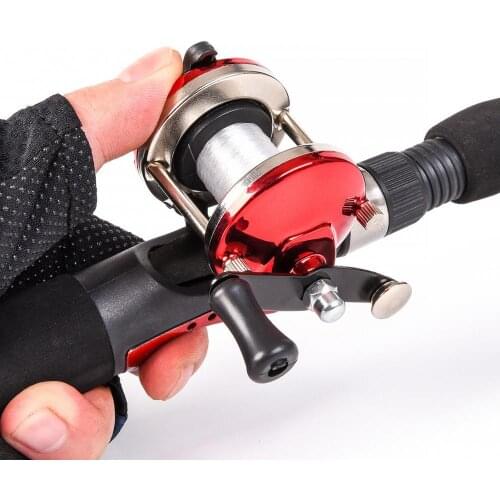 With 50M line fishing reel, outdoor pocket mini rotating fishing tackle, reel fishing tackle, saltwater fishing reel accessories