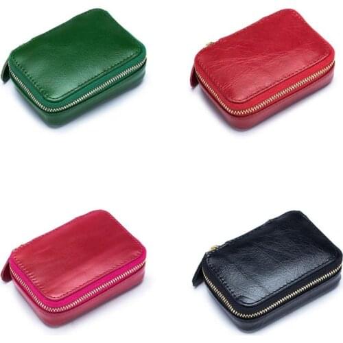 Travel Lipstick Cosmetic Case with Mirror Makeup Bag Pouch Travel Organizer Hot
