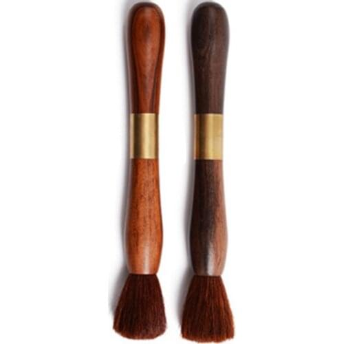 2-Piece Set of Dual-Use Dual-Use Tea Brush Tea Needle Tea Cone Culture Pot Pen Pu'er Tea Needle Black Tea Tea Knife