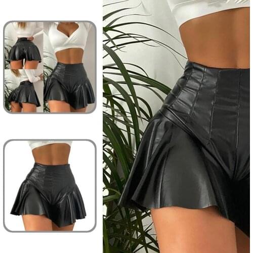 Clubwear Fashion Breathable Soild Color Sexy Mini Skirt Shorts Boot Cut Sexy Skirt Shorts Mini for Club