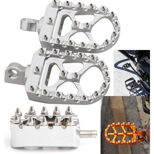 Motorcycle Aluminum Foot Pegs Footrest With Gear Shift Brake Pedals Toe Shifter Peg Accessories For Harley Touring Dyna Softail