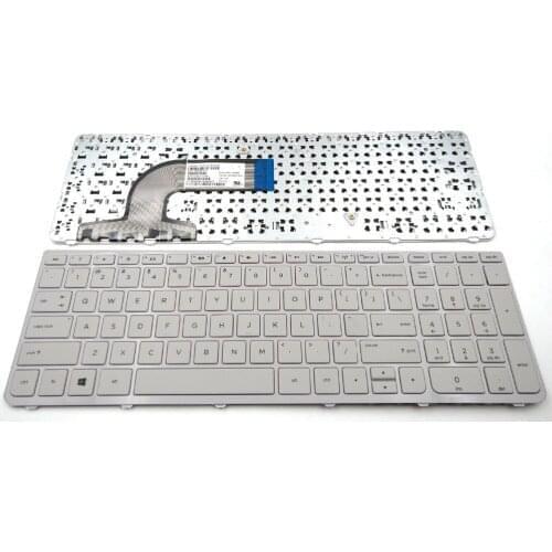 New Laptop Keyboard for HP Pavilion 15-N206AX 15-N206NR 15-N206TU 15-N207CL 15-N207NR 15-N208AU 15-N208NR 15-N209NR White US