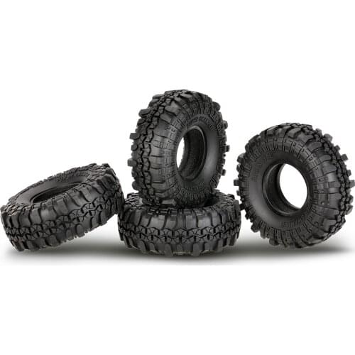 New 2020 Summer 4Pcs AUSTAR AX-4020 1.9 Inch 110mm 1/10 Rock Crawler Tires for D90 SCX10 AXIAL RC4WD TF2 RC Car