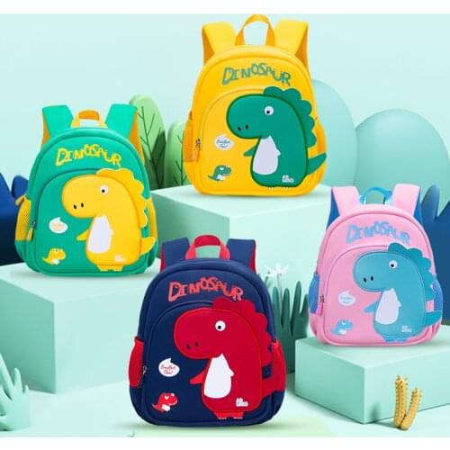 DORIKYDS 2021 New 3D Dinosaur Boys Girls Backpack Cute Cartoon Schoolbag Kindergarten Childrens Toddler Kids Mochila Infantil