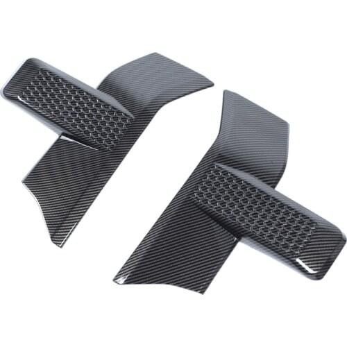 Front Bumper Headlight & Grille Cover Trim ABS Carbon Fiber for Ford F-150 2015 2016 2017 2018 2019 2020 Accessories