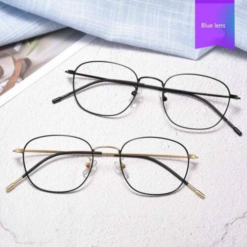 Transparent Computer Glasses Frame Women Men Anti Blue Light Round Eyewear Blocking Glasses Optical Spectacle Eyeglass