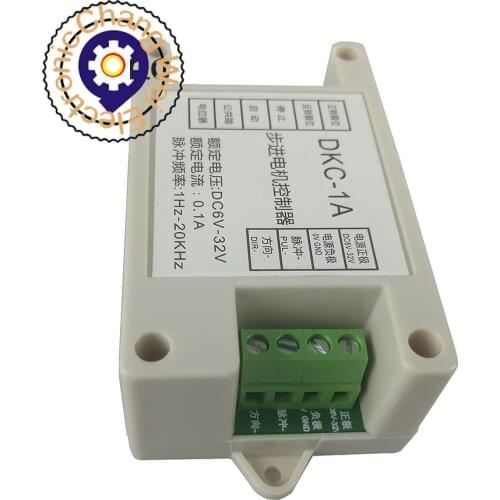 Stepper motor controller DKC-1A 1-20kHz pulse frequency adjusts speed by potentiometer for stepper motor drive