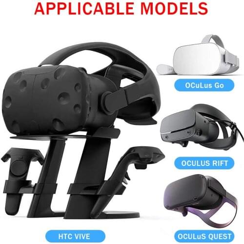 VR Display Holder Station for Oculus Quest 2 Portable VR Headset Stand for Oculus Quest 2