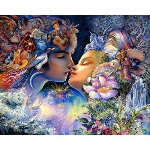 The kingdom Spirit heaven wonderful Art Needlework,Bricolage Cross stitch kits Embroidery Canvas Patterns,DIY Handmade Decor