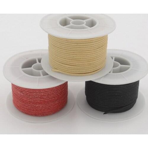 Vintage Cloth Braided Push Back Wire For Electric Guitar Bass