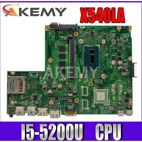 X540LJ motherboard For ASUS X540L F540LA X540LA Laptop motherboard 4G RAM I5-5200U REV2.1 Test work 100