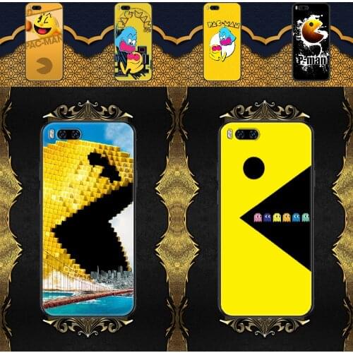 Pac-Man Pacman Phone case For Xiaomi Mi Max Note 3 A2 A3 8 9 9T 10 Lite Pro Ultra black soft back art cover 3D coque luxury