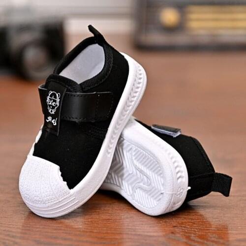 Spring autumn boys children shoes baby off white low top canvas shoes toddler girls shoes sport running sneakers kids shoes