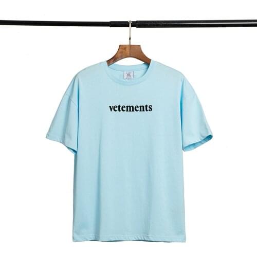 High quality 2021 summer new letter printing mens and womens T-shirt casual simple loose solid color short sleeves