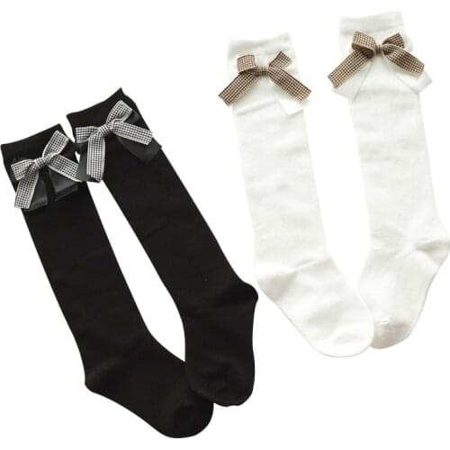 Girl Socks 3-10 Years Old Cotton New Summer Korean Version knee high Long Tube Princess Childrens Knee Socks Kids Dance Socks