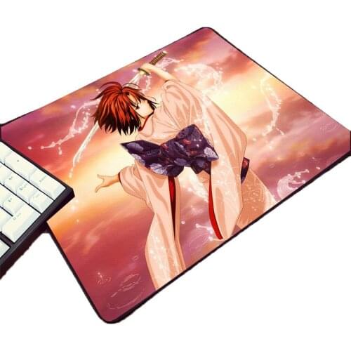 Mairuige Animation Style Kara No Kyoukai Anime Mousepad Manga cartoon Ryougi Shiki Beautiful Girls Pc Table Gaming Mouse Pad