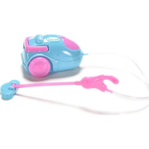 Mini Vacuum Cleaner for Girls Cute Doll Furniture for Kids Play House Doll Accessories
