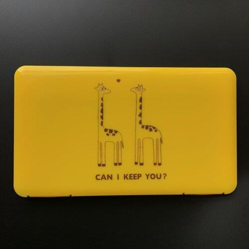 New Mask Storage Box Portable Mask Packaging Storage Plastic Box Healthy Dust-proof Colorful Mask Storage Box Storage Container