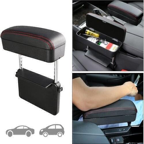 Car Armrests Box For TOYOTA Alphard 4Runner Hilux revo Highlander Harrier Sequoia Corolla Car Elbow Support Adjustable Armrest