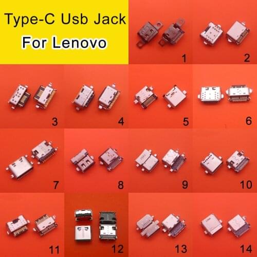 1PCS Type C USB Connector Socket Power Charging Jack Port For Lenovo Tablet ThinkPad X280 T480S ZUK Z1 Z2 Z2PRO P1C72 P1C58 S5