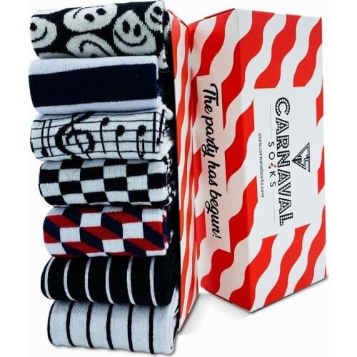 Women 2021 Cotton Socks 7 Pairs/14 Pcs Old School Series Comfortable Unisex Smiling Face Funny Colorful Slippers Short ankle