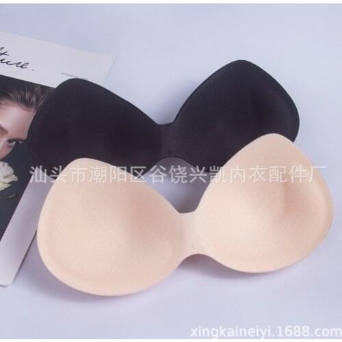 3pcs/lot Natural Latex Bra Pad Non-sponge Cup Mesh Hole Breathable Chest Underwear Clothing Accessories