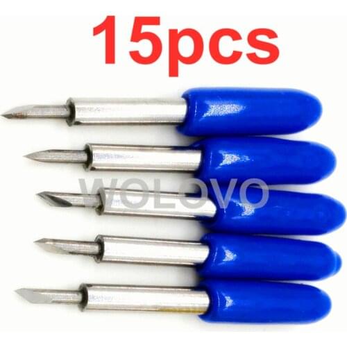 5pcs X 3Case 60 degree Cutting Plotter Tungsten Blade Carbide for Roland Plotter Cutter