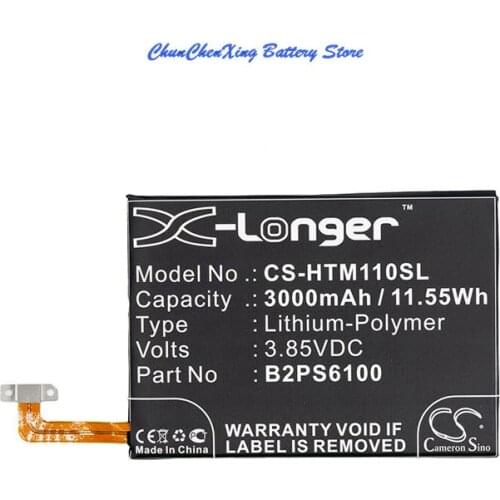 Cameron Sino 3000mAh Battery 35H00256-00, B2PS6100 for HTC 10 4G LTE, 10 Lifestyle, HTC6545LVW, One M10, One M10h, One M10U