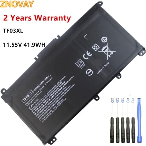 TF03XL 920070-855 Battery for HP Pavilion 15-CC023CL 15-CC050WM 15-CC563ST 17-AR050WM 15-CC 15-CD 14-BF Series 11.55V 41.9WH
