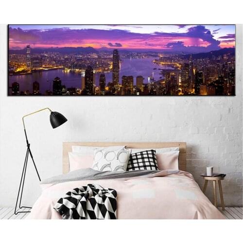 5D DIY square round Diamond Painting New York Brooklyn Bridge Night Scene,city Panoramic Mosaic Diamond Embroidery home Decor