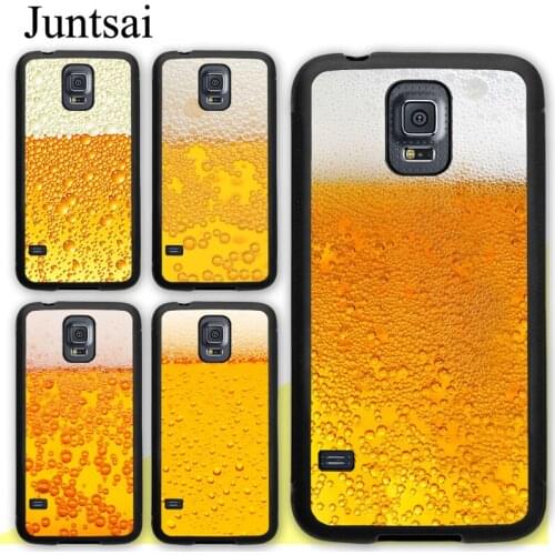 Beer Bubble Cell Phone Case For Samsung Galaxy A51 A71 A31 A21S A20e A50 A70 M31 M21 S9 S10 S20 Plus Note 20 Ultra